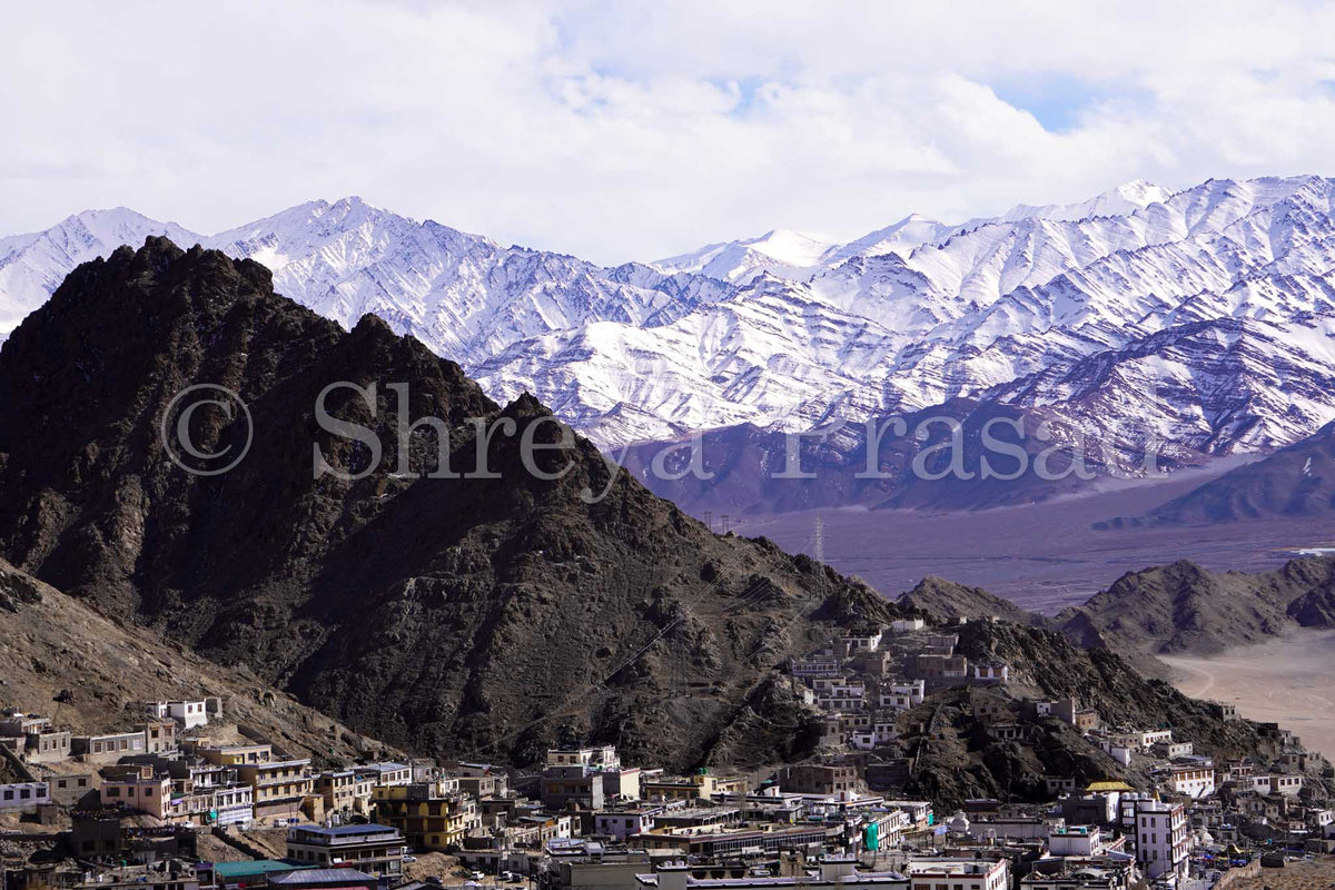 Ladakh - Village Beneath the Peaks