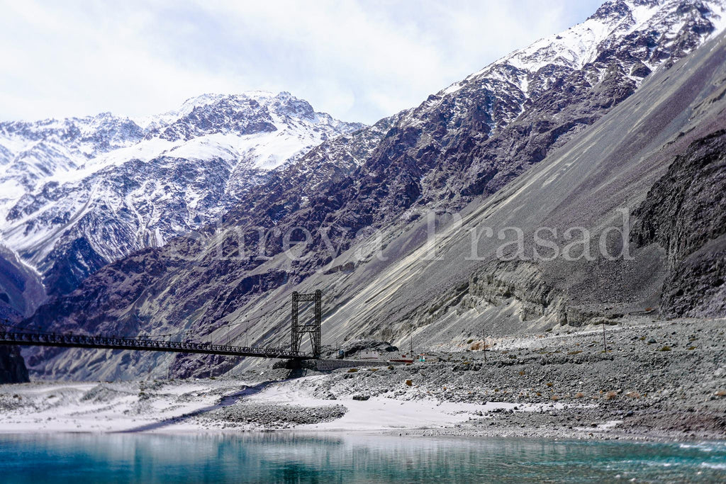 Ladakh - Bridge Over the Zanskar River
