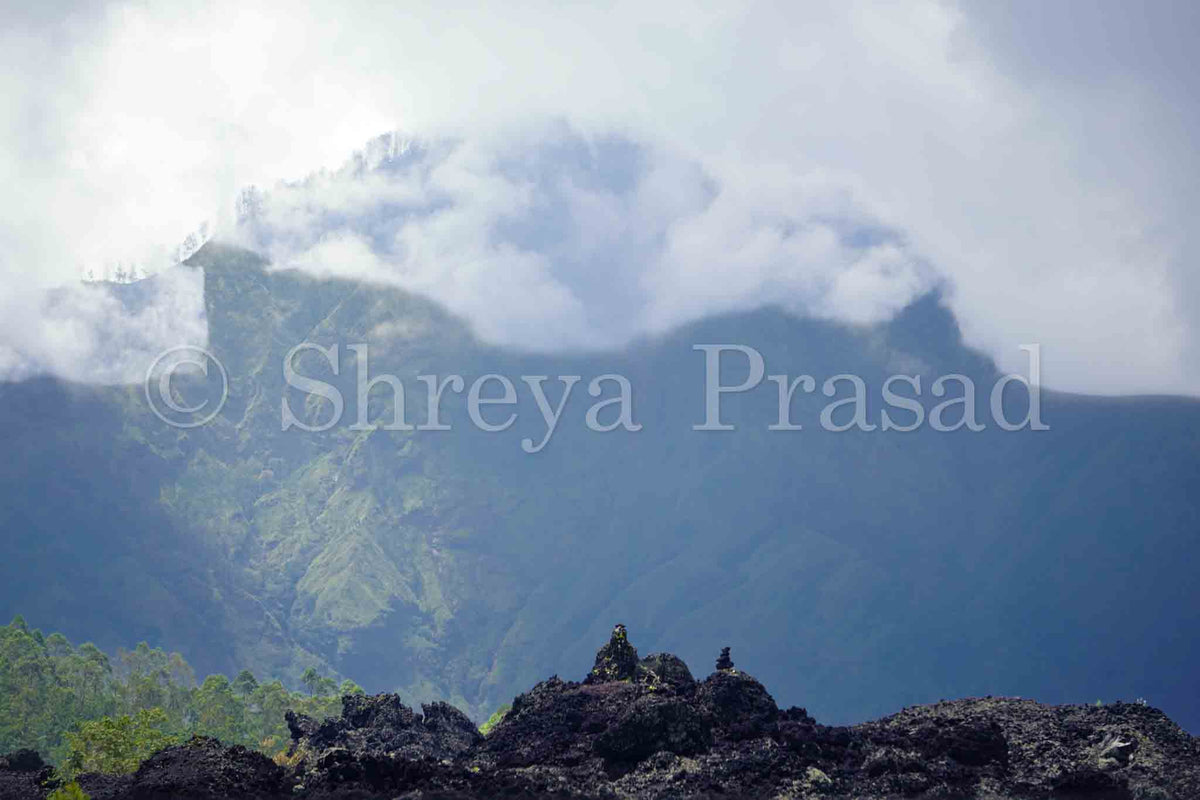 Bali - Over the Volcanic Mount Batur